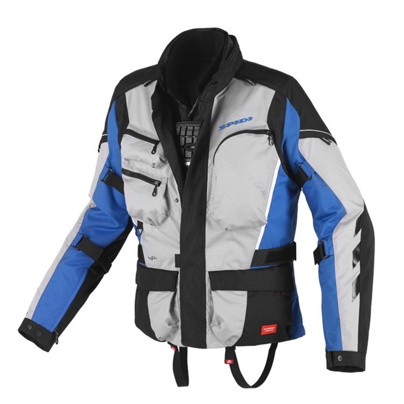 ** Spidi Voyager 3 Jacket grey/black/blue - size M - SALE