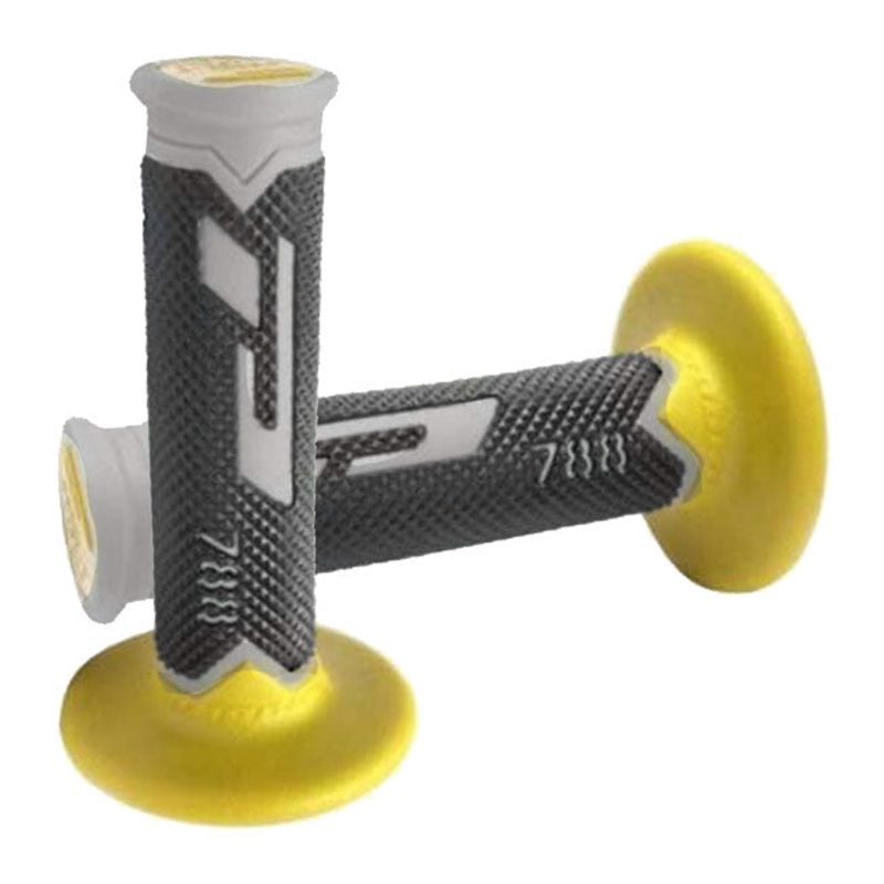 MX grey/yellow/black 115mm extra slim Progrips (PG788BY)