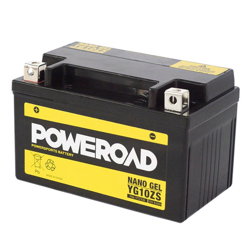 YG10-ZS Non-DG Nano Gel Battery Poweroad. Alt: YTZ10S ^ (CYG10ZS)