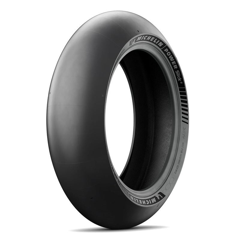 190/55-17 ZR Radial 75W Power Slick 2 NHS TL Rear Michelin (M1719055PSLICK2R)