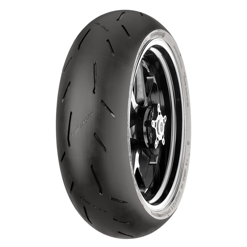 **190/55-17 ZR 75W ContiRaceAttack2 Soft Tyre TL Rear Continental (C1719055RACE2S)