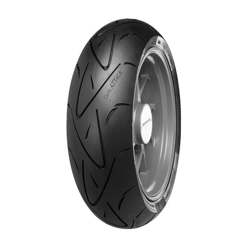 **190/55-17 ZR 75W ContiSportAttack Tyre TL Rear Continental (C1719055CSA)
