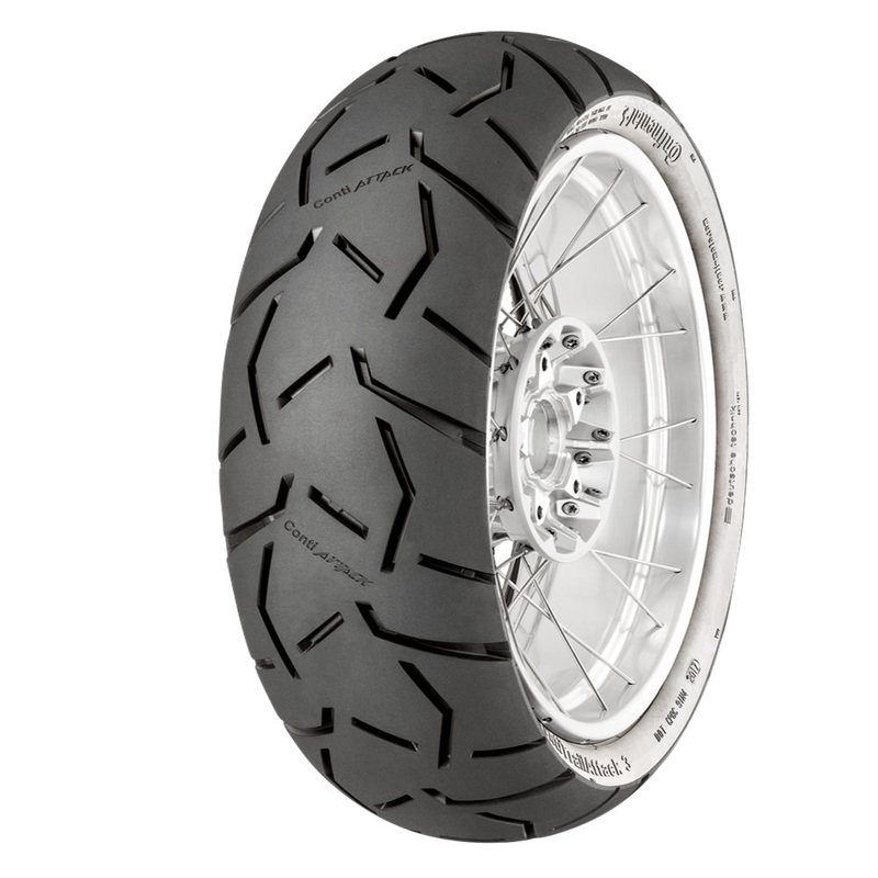 190/55-17 ZR75W ContiTrailAttack3 Tyre TL Rear Continental (C1719055CTA3)
