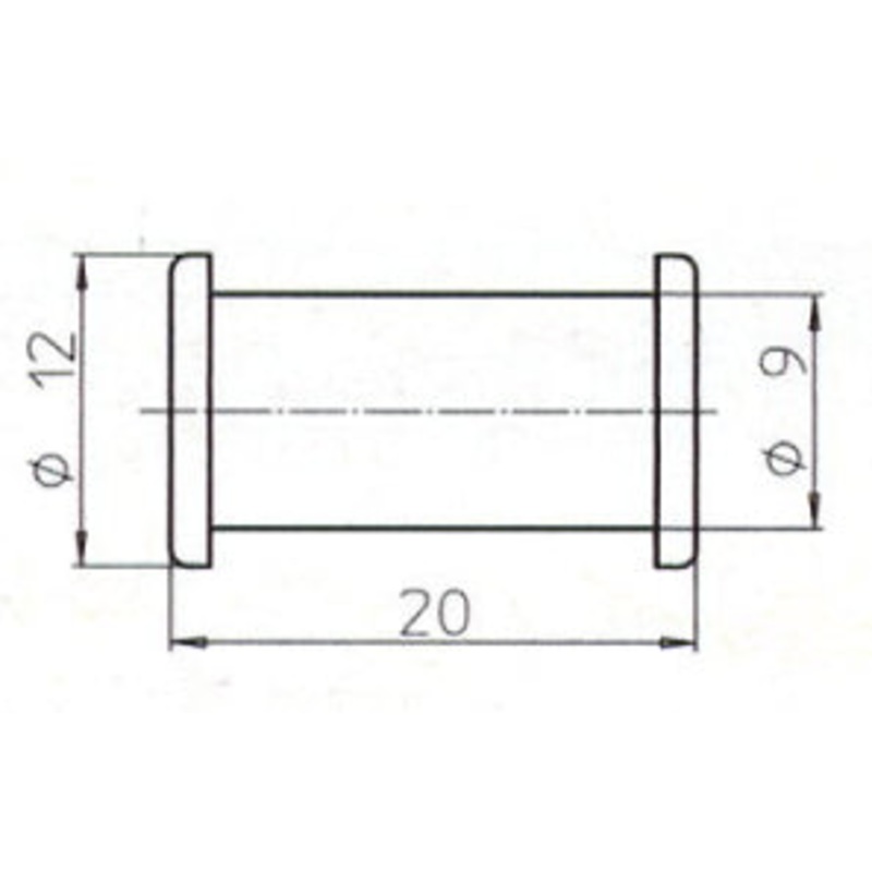 B & H Standard - Rubber 9 x 20