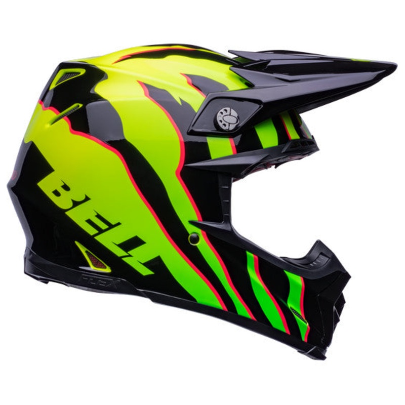 Bell MOTO-9S FLEX Claw Gloss Black/Green