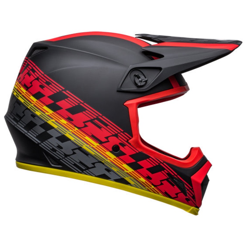 Bell MX-9 MIPS Offset Matte Black/Red