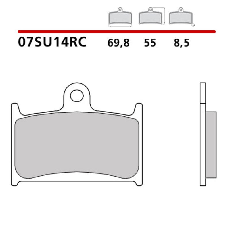 Brembo GSXR 750 - 86-95  - Track/Race