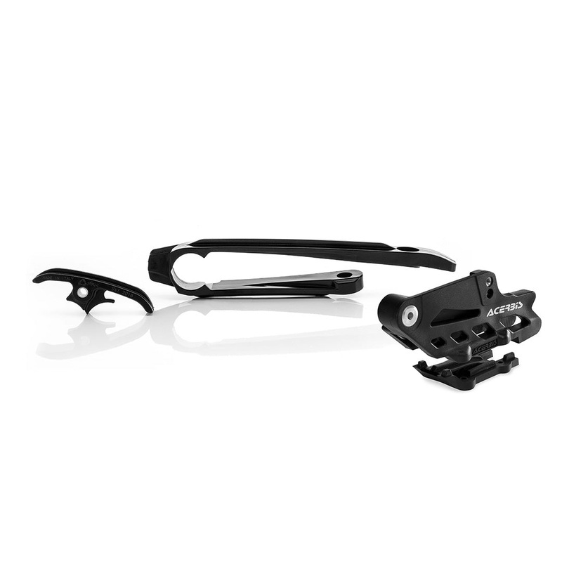 Chain Guide + Slider kit Black KTM Acerbis (22349.090)