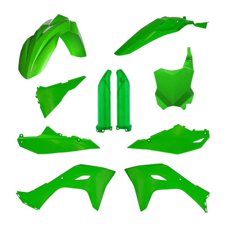 Front No. Plate Green KX250F/450F 17-19/16-19+25 Acerbis (21839.130)