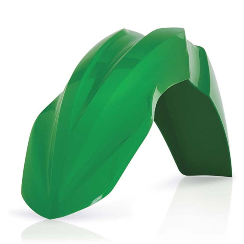 Green Kawasaki KX250F/450F Front Mudguard  Acerbis (16880.130)
