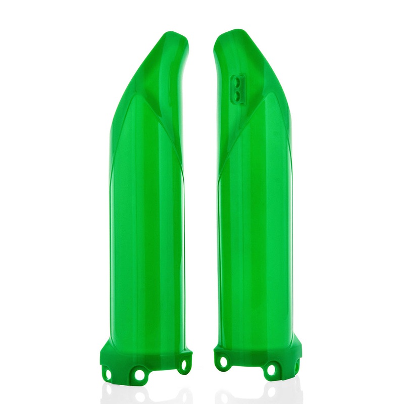 Lower Fork Cover Green KX250/450F 17-19/16-19-KX250/450X 21-25 Acerbis (21841.130)