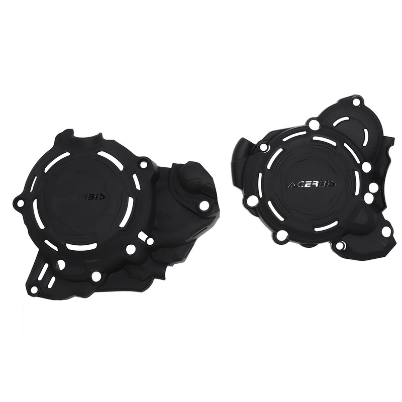 X-Power Engine Case Cover Kit Black KTM/Husqvarna Acerbis (25757.090)