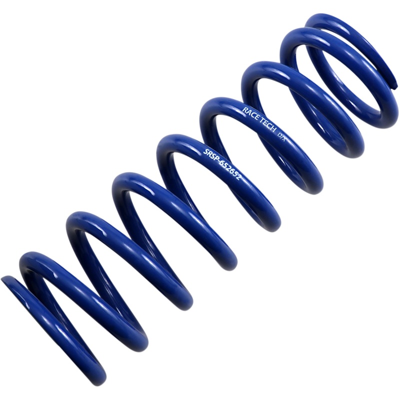 RACE TECH 1312-0328 SRSP 652650 Front/Rear Shock Springs Shock Spring - Rear - Blue - Race Series - Spring Rate 280 lb/in