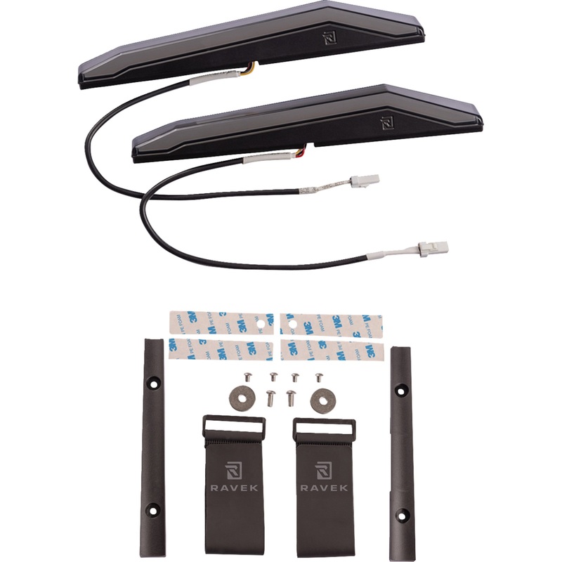 RAVEK 2020-2237 64-313A Running Lights Apex Lights - Running - Amber - RZR