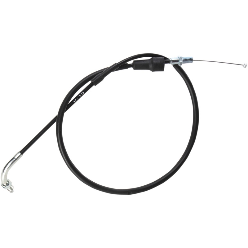 MOOSE OFFROAD 0650-1282 45-1024 Black Vinyl Throttle Cable Throttle Cable - Honda