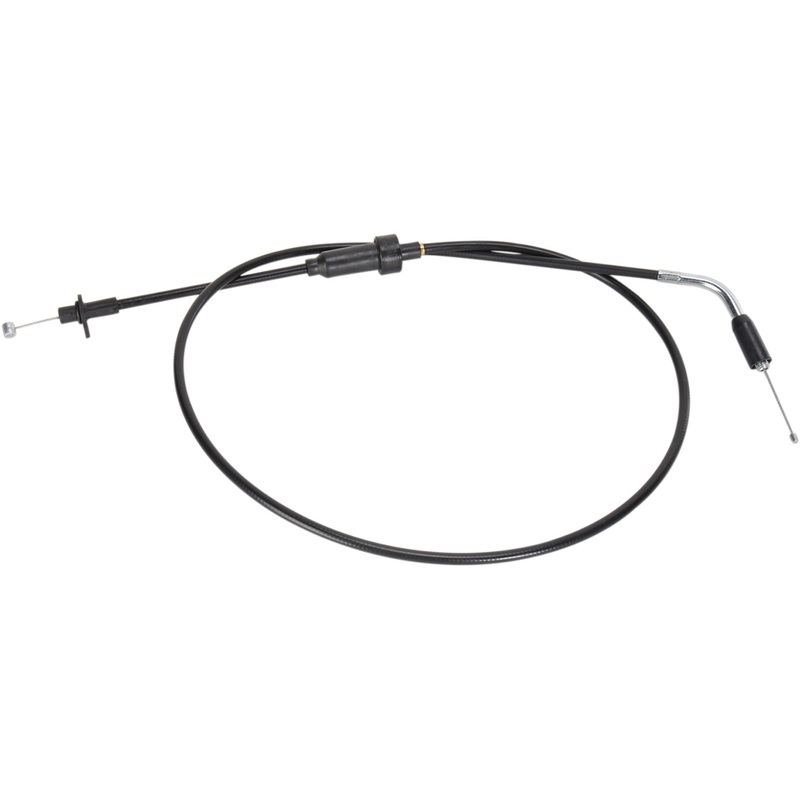MOOSE OFFROAD 0650-1347 45-1154 Black Vinyl Throttle Cable Throttle Cable - Polaris