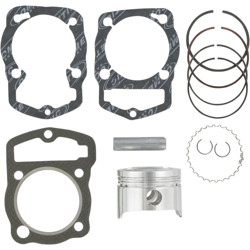 WISECO 0903-0347 PK1003 High-Performance Piston Kit with Gaskets for 4-Stroke Piston Kit with Gaskets - 66.50 mm - Honda