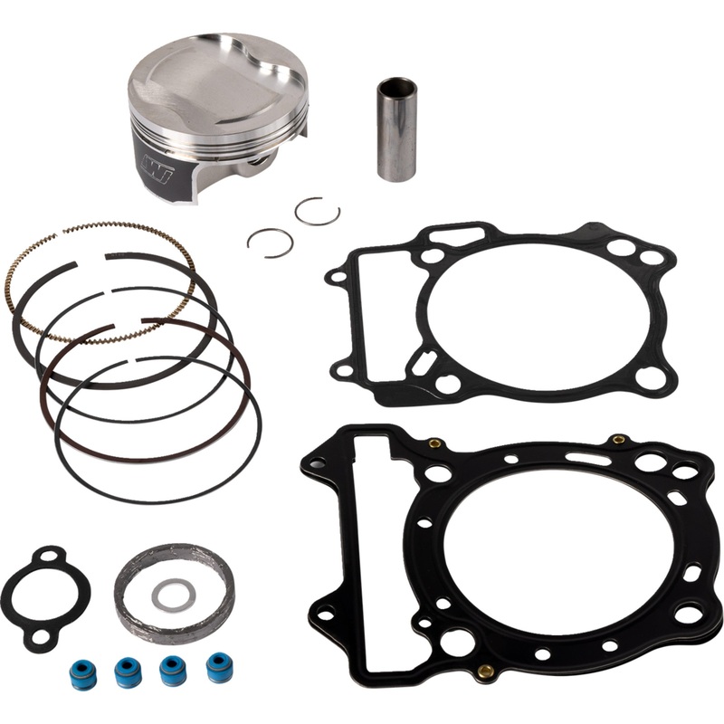WISECO 0903-0736 PK1661 High-Performance Piston Kit with Gaskets for 4-Stroke Piston Kit with Gaskets - 90.00 mm - Arctic Cat | Kawasaki | Suzuki