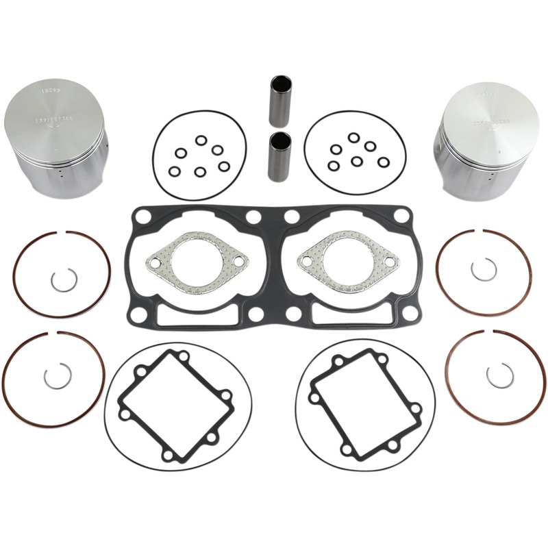 WISECO 0903-1216 SK1264 Piston Kit with Gaskets 83.00 mm - overbore to 680 cc /a case series - arctic cat