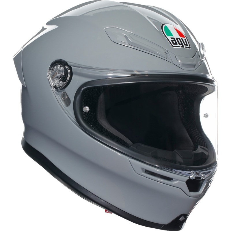 AGV 0101-15609 2118395002012L K6 S Solid Helmet K6 S Helmet - Nardo Gray - Large