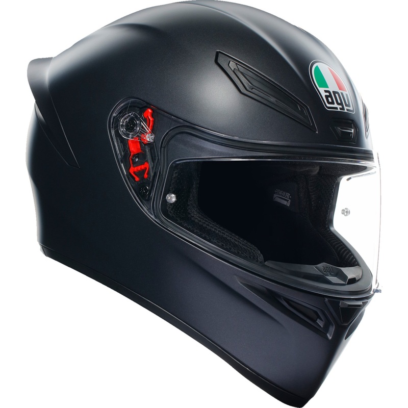 AGV 0101-15634 2118394003029M K1 S Solid Helmet K1 S Helmet - Matte Black - Medium
