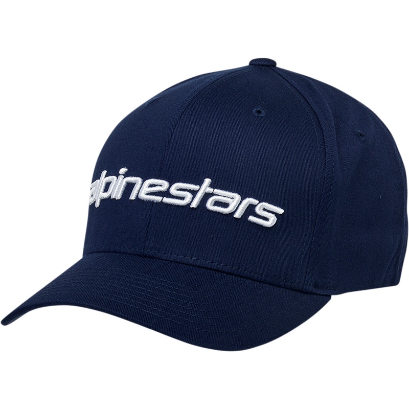 ALPINESTARS 2501-3612 1230810057020SM Linear Hat navy/white - small/medium