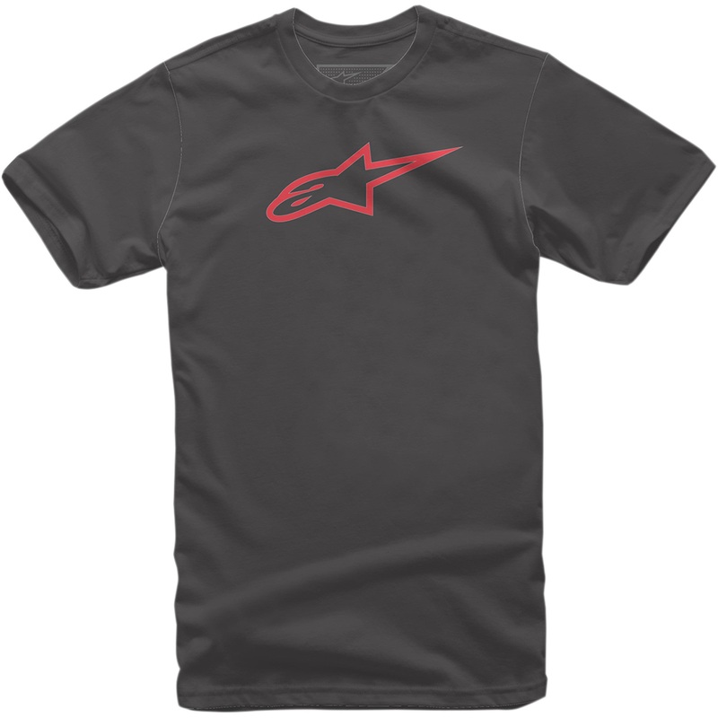 ALPINESTARS 3030-17718 1032720301030L Ageless Classic T-Shirt Ageless T-Shirt - Black/Red - Large