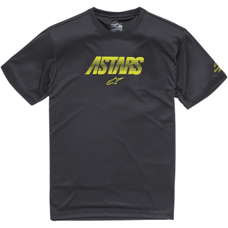 ALPINESTARS 3030-18891 12107322010XL Tech Angle Premium T- Shirt Tech Angle Premium T-Shirt - Black - XL
