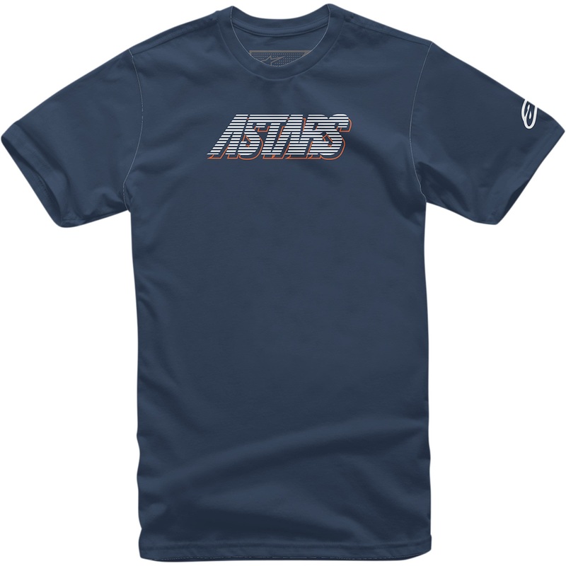 ALPINESTARS 3030-20411 12117200370L Lanes T-Shirt navy - large