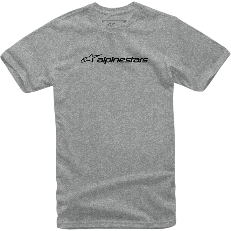 ALPINESTARS 3030-20754 1213720021126XL Linear Combo T-Shirt heather gray/black - xl