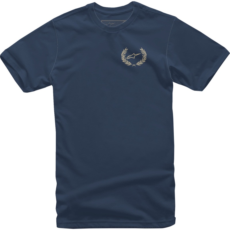ALPINESTARS 3030-23018 12137258070M Wreath T-Shirt navy - medium