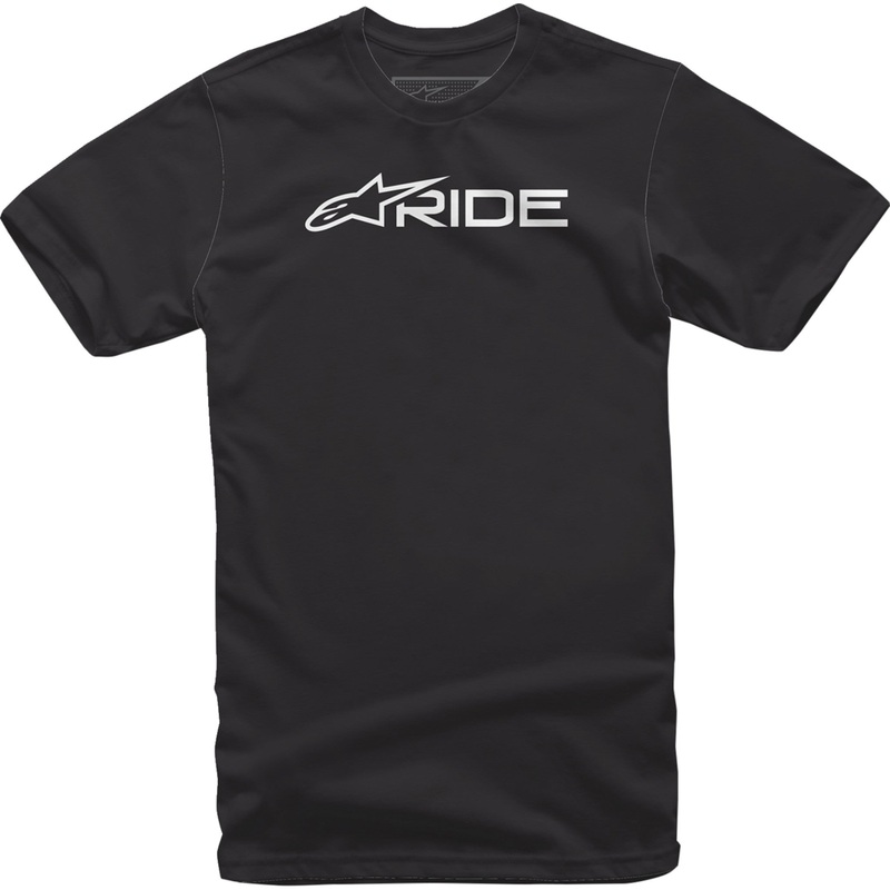 ALPINESTARS 3030-23029 1232722001020L Ride 3.0 T-Shirt black/white - large