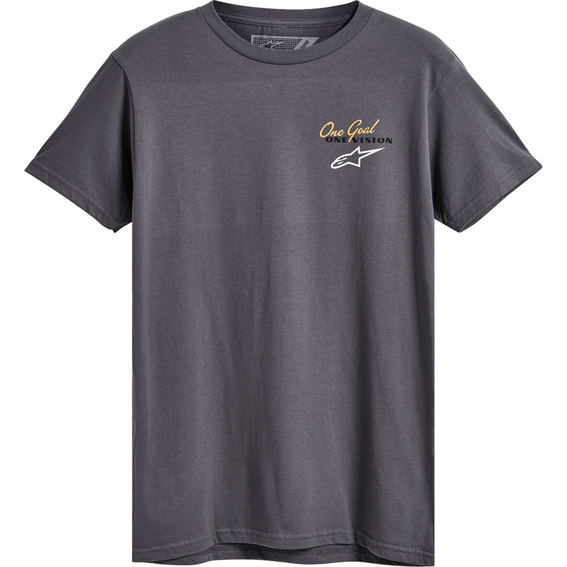 ALPINESTARS 3030-23338 12337215018M Flagged T-Shirt charcoal - medium