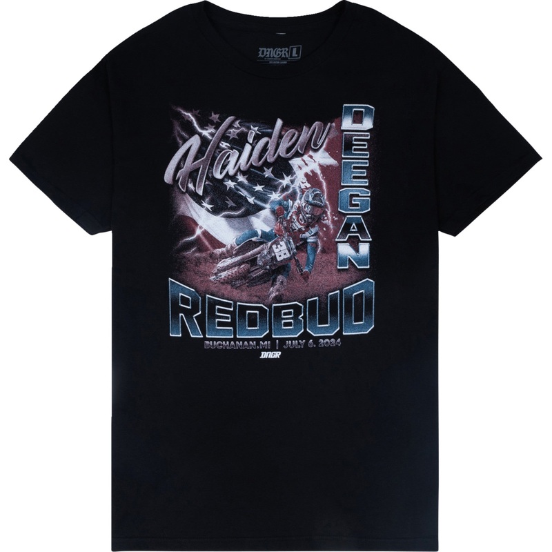 DEEGAN APPAREL 3030-24454 DMTSS4012BLK2XL Red Bud T-Shirt black - 2xl