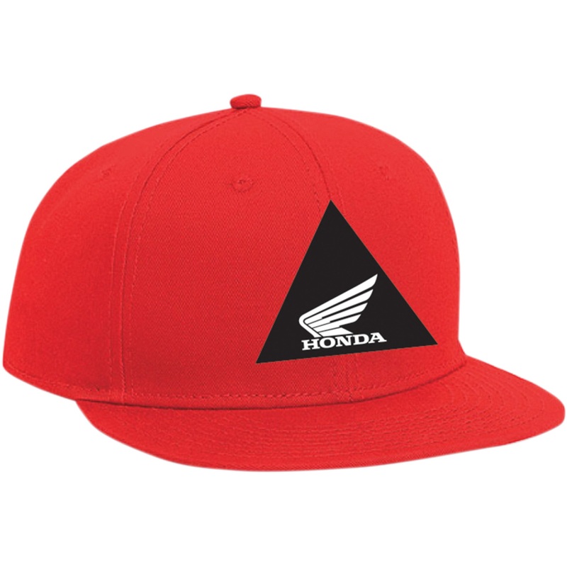 FACTORY EFFEX 2501-2337 19-86312 Youth Honda TRI Snapback Hat Youth Honda Snapback Hat - Red