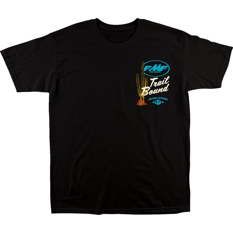 FMF 3030-22448 FA22118909BLKL Trailbound T-Shirt black - large