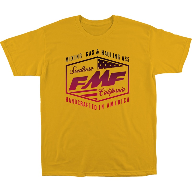 FMF 3030-22458 FA22118911GLDL Industry T-Shirt gold - large