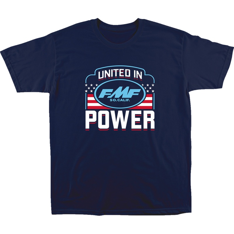 FMF 3030-23074 SP23118910NVYL United in Power T-Shirt navy - large