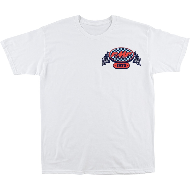 FMF 3030-24043 SU24118903WHTMD Boardwalk T-Shirt white - medium