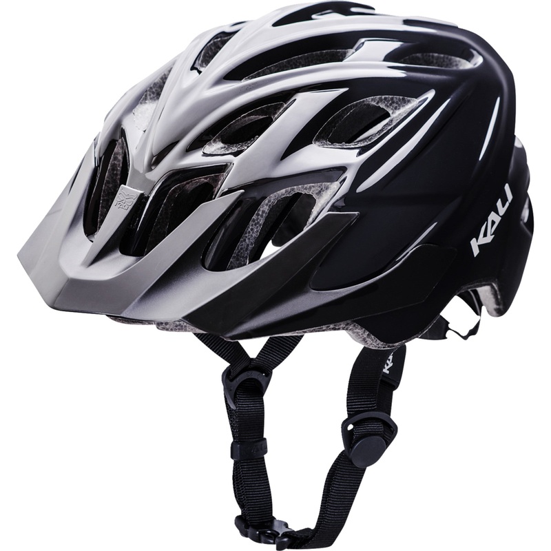 KALI 0151-0337 0221218116 Chakra Solo Solid Bicycle Helmet Chakra Solo Helmet - Black - S/M