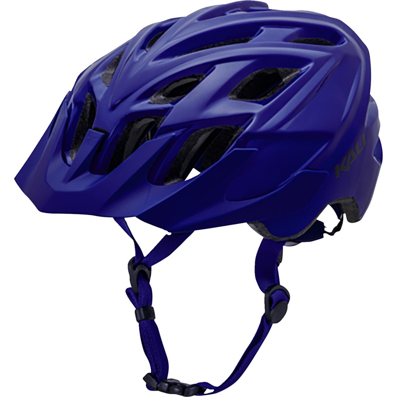 KALI 0151-0341 0221218146 Chakra Solo Solid Bicycle Helmet Chakra Solo Helmet - Blue - S/M