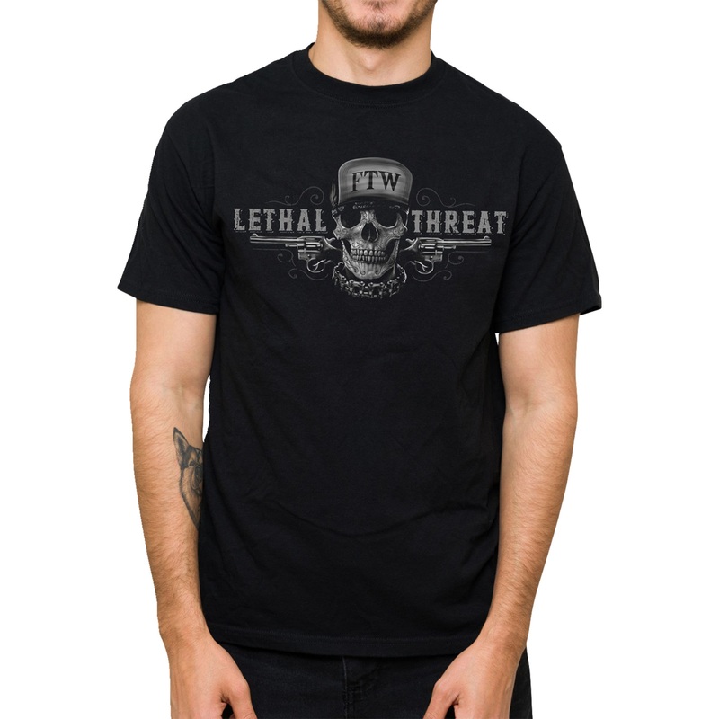 LETHAL THREAT 3030-22786 LT20904XL Friend or Foe T-Shirt black - xl