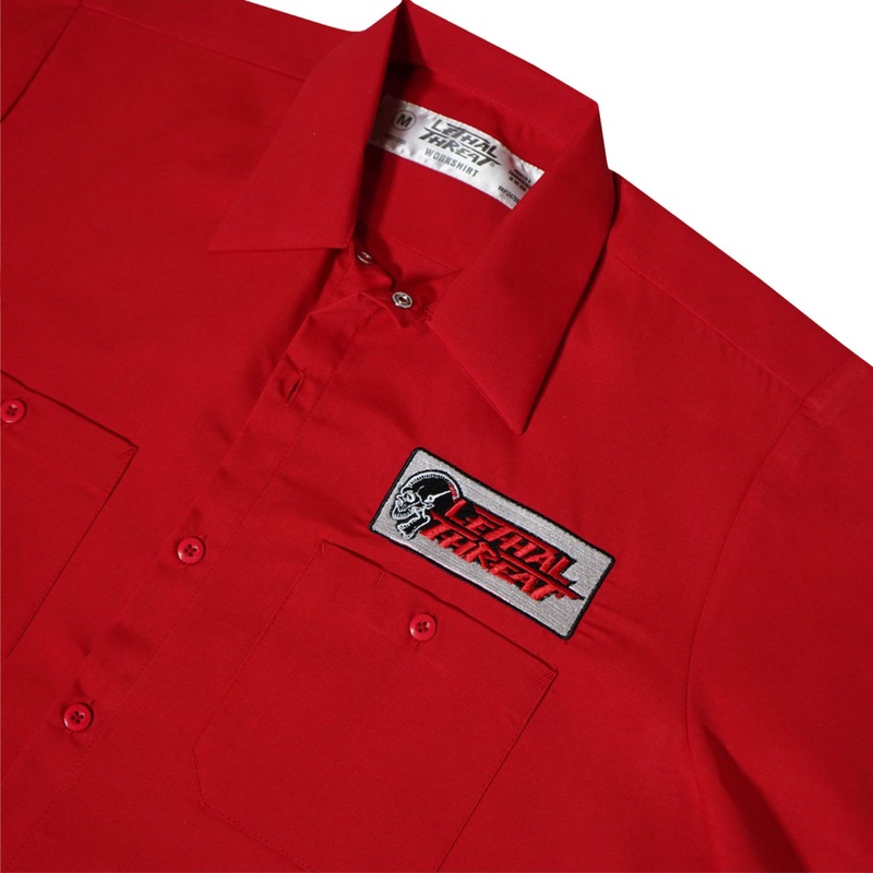 LETHAL THREAT 3040-3247 DG60162XXXL Not for the Slow Skull Shop Shirt red - 3xl