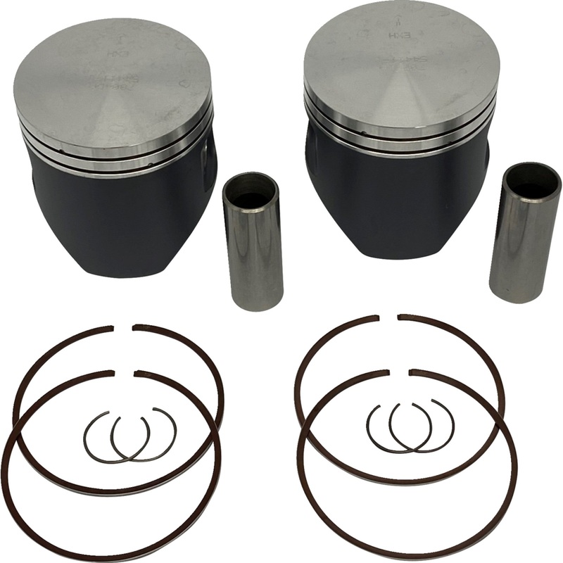 WOSSNER 0910-6284 K7004DA-2 Piston Kit for 2 Stroke Piston Kit - 70.91 mm - Arctic Cat