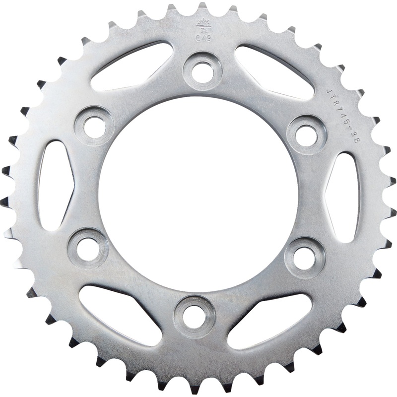 JT SPROCKETS 1210-0098 JTR745.38 Steel Rear Sprocket Rear Sprocket - 38 Tooth - BMW/Ducati