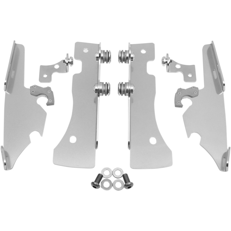 MEMPHIS SHADES 2321-0080 MEM8981 Fats/Slim Windshield Trigger-Lock Complete Mount Kit Fats/Slim Trigger Lock Mounting Kit - XV 1600