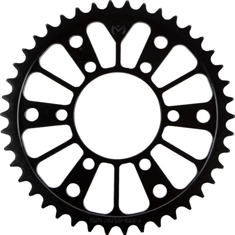 MOOSE OFFROAD 1210-2113 1210-1489-42-ST Steel Rear Sprocket kawasaki - 42 tooth