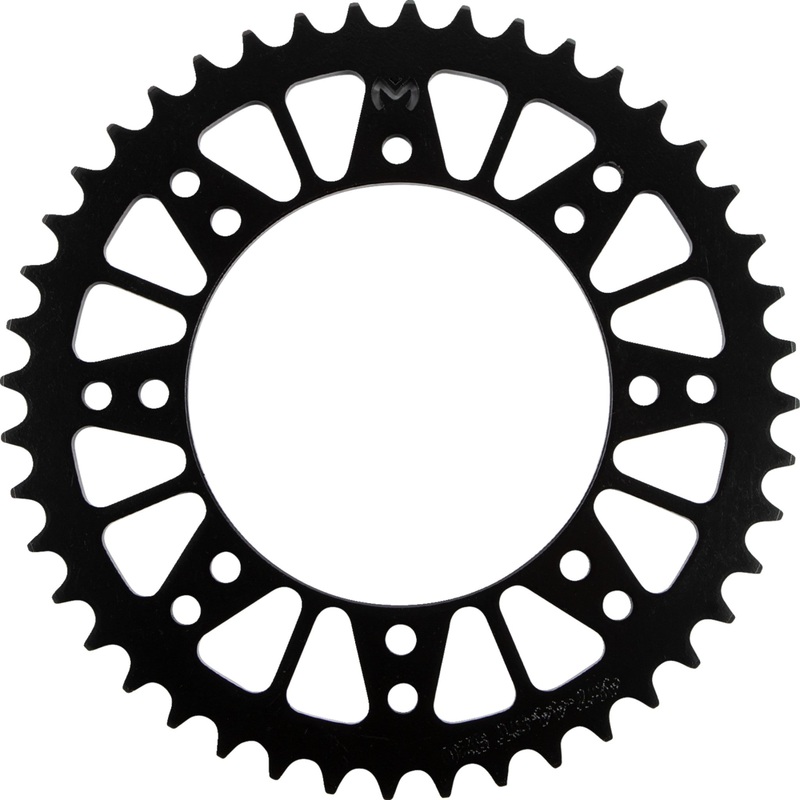MOOSE OFFROAD 1210-2139 1210-487-44-ST Steel Rear Sprocket kawasaki - 44 tooth