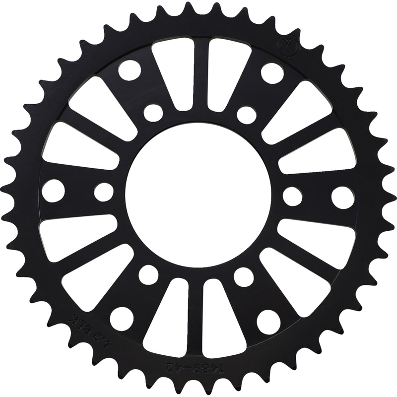 MOOSE OFFROAD 1211-2017 1211-1489-42-10 Rear Aluminum Sprocket Rear Sprocket - 42 Tooth - Kawasaki