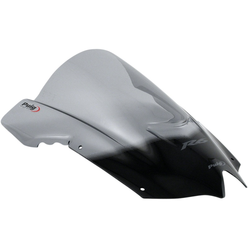 PUIG HI-TECH PARTS 2301-2394 4635H Z-Racing Windscreen Race Windscreen - 13-3/4" - Smoke - YZF-R6